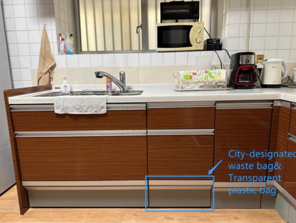 Bag storage location