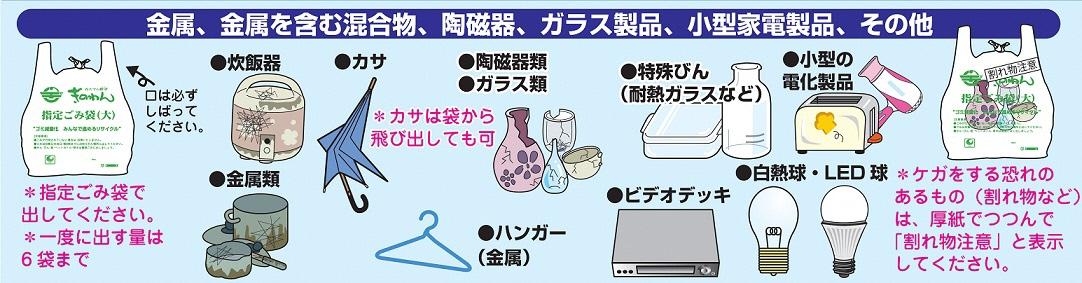 Non-burnable trash guide